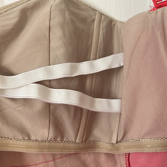 BCBGMAXAZRIA Red Corset Dress w/ Pockets - Picture 9 of 12